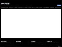 Tablet Screenshot of bouquetmelbourne.com.au